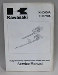 Kawasaki KHD600A / KHS750A Hedge Trimmer Service Manual 99924-2049-01, B-4575. Fixed Price $8.46.
