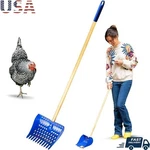 2-IN-1 Chicken Poop Scooper Rake Durable Waste Removal Tool Small Farm Animals. Fixed Price $66.12.