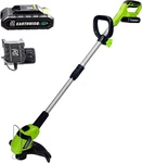 Earthwise 20V 10-INCH Cordless String Trimmer W/ 2AH Battery & Charger. Fixed Price $81.95.