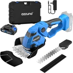 Hedge Cordless, 2-IN-1 Battery Powered Electric Trimmer&grass Shea. Fixed Price $65.12.