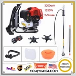 3IN Stroke Backpack Gas Brush Cutter Grass Trimmer Lawn Mower 1250W 3200RPM. Fixed Price $159.86.