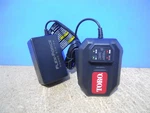 New Toro Part # 88602 60V Flex-force Amp Lithium-ion Battery Charger FLA289. Fixed Price $58.49.