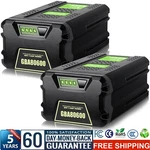 2X For Greenworks 80V Max GBA80600 7.0AH Lithium Battery Tool GCH8040 GST80320. Fixed Price $205.99.