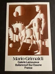 Mario Grimaldi : Signed Offset Lithograph - Don Quixote 1980 (35X23 In.). Fixed Price $95.22.