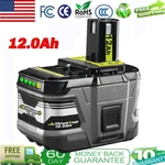 For Ryobi P108 12.0AH High Capacity Lithium-ion Battery Volt P109 P107 Us. Fixed Price $40.89.