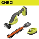 One+ 18V Cordless Grass Shear And Shrubber Trimmer With 2.0 Ah Battery Charg. Fixed Price $133.28.