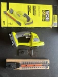 Ryobi P2900VNM 18V Cordless Battery Grass Shear And Shrubber Trimmer Kit. Fixed Price $69.99.