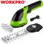 Workpro Cordless Grass Shear & Shrubbery Trimmer - 2 In 1 Handheld Hedge. Fixed Price $39.99.