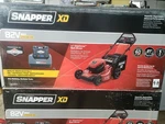 Snapper Xd 82V 21 Inch Cordless Self Propelled Lawnmower (no Battery Charger). Fixed Price $225.00.