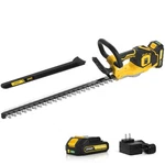 Cordless Hedge Trimmer 22", Brushless, 3000RPM, Battery & Charger Included. Fixed Price $57.45.