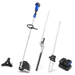 Cordless String Trimmer 40V 4-IN-1 Multi Tool Kit 2X20V Battery Wild Badger. Fixed Price $439.99.