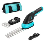 Duratech 3.6V 2-IN-1 Cordless Handheld Grass Trimmer & Hedge Shear. Fixed Price $38.99.