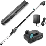 20V Cordless Telescopic Hedge Trimmer With Battery & Charger - Long Reach Tool. Fixed Price $125.99.