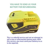 Rebuild Service For Ryobi RY24200/RY24600 24V #130205001 #130207001. Fixed Price $80.00.