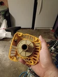 Mac 3200 Recoil Starter Assembly For Chainsaw 32CC Yellow Plastic. Fixed Price $10.99.