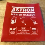 Astron Master Catalog Blower, Cutter, Trimmer Kawasaki Industrial Engines Binder. Fixed Price $29.71.