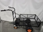 Superhandy Electric Utility Wagon Pro 48V 7AH Agm Battery 660LB - Black/orange. Fixed Price $902.24.
