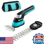 Duratech Cordless Hedge Trimmer, 7.2V 2-IN-1 Handheld Rechargeable Grass. Fixed Price $65.92.