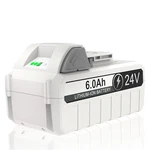 6.0AH Lithium-ion Battery For Sun Joe Snow 24VBAT-LTE/LTW/LT. Fixed Price $33.99.