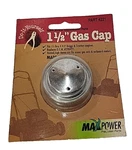 1.5"MAXPOWER Gas Cap (fits 1/2 Thru Hp Briggs & Stratton Engines) OEM#298425. Fixed Price $8.00.