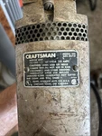 Vintage Craftsman Electric Hedge Trimmer Model No. 605.85731 Works. Fixed Price $25.00.