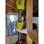 Wall Mount For Ryobi 40 V Hedge Trimmer 3D Printed Black Bracket. Fixed Price $14.99.