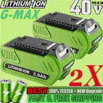 2PACK 6.0AH For Greenworks 40V G-max Lithium Battery 29462 29252 29472 29482 Us. Fixed Price $89.98.