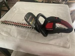 Task Force 18" Electric Corded Hedge Trimmer Model 22033. Fixed Price $35.00.
