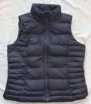 Lands End Black Winter Down Puffer Vest Women's Large (14/16). Fixed Price $27.00.
