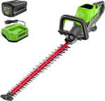 Powerful 80V 26" Brushless Hedge Trimmer With Battery & Charger Included. Fixed Price $319.99.