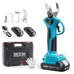Seesii Electric Pruning Shears Cordless 2*BATTERY Brushless Trimming SK5 Blade. Fixed Price $68.17.