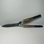 Hedge Shears Village Blacksmith Trimmer Clipper #5456 Teflon Satin Steel. Fixed Price $19.95.