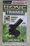 Bell Howell Bionic Trimmer, Rechargeable Portable Garden - Silver, Black. Fixed Price $24.50.