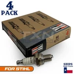4 Pack Champion Spark Plug - For Stihl Hs 82 Trimmer Cutter. Fixed Price $32.77.