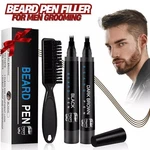 Men Beard Filling Pen Hair Grower Waterproof Filler Moustache Eyebrow Brush Tool. Fixed Price $10.07.