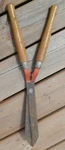 Vintage Village Blacksmith Wood Handle Hedge Slippers Trimmers Clippers Garden. Fixed Price $19.99.