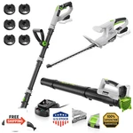 Aldipro Cordless String Trimmer Leaf Blower Hedge Combo Kit 20V Ultra-li. Fixed Price $181.20.