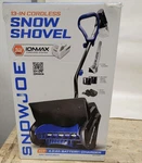 Snow Joe 13" Cordless Shovel 4.0AH Battery/charger 24V-SS13-MAX. Fixed Price $149.99.