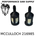 Brand New Mcculloch Fuel Filters Part Number 216985, Made By Oem Supplier. Fixed Price $5.99.