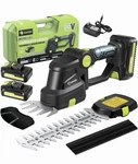 Saker Cordless Hedge Trimmer 20V Electric Shrub Shear Grass Cutter Batteries. Fixed Price $55.00.