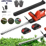 Cordless Electric Hedge Trimmer 21V Battery 22IN Dual-action Blade Bush Cutter. Fixed Price $48.98.