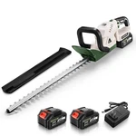 20" Hedge Trimmer Cordless,electric Bush With Pack Rechargeable Bat.... Fixed Price $101.47.
