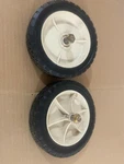 Maxpower 335070 7" Lawn Mower Replacement Plastic Wheels Set W/mounting Bolts. Fixed Price $15.00.
