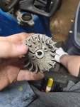 Used Oem Kawasaki KHD600A Hedge Trimmer Flywheel. Fixed Price $24.92.