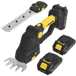 Cordless 2-IN-1 Hedge Trimmer Grass Shear Handheld Electric Shrub Clipper Yard. Fixed Price $44.64.