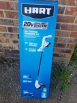 Hart 20-VOLT Cordless 10-INCH String Trimmer (1) 2.0 Ah Lithium-ion Battery. Fixed Price $114.99.