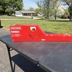 Craftsman CMEHT817 3.2 Amp Corded Electric Hedge Trimmer In Lightweight Red. Fixed Price $30.00.