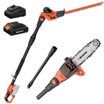 Maxlander Inch Pole Saw 18 Hedge Trimmer 2-IN-1 Cordless. Fixed Price $179.27.
