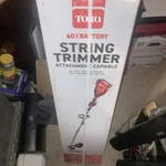 New Toro 60V 16IN. Attachment Capable String Trimmer Model 51836 &2.5AH Battery. Fixed Price $200.00.