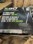 Ego Power+ RBA2100 Rubber Broom Attachment For Multi-head System. Fixed Price $250.00.
